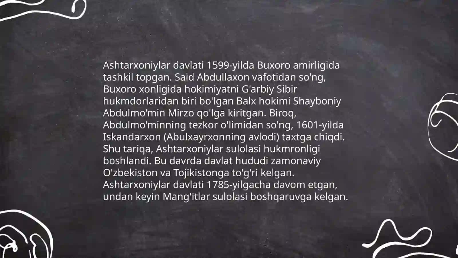 Ashtarxoniylar davlati tarixi yoritilishi va tarixshunoslik masalalari 3