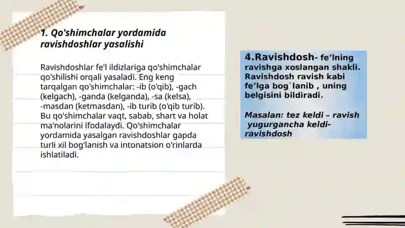 Ravishdosh yasalish usullari 3