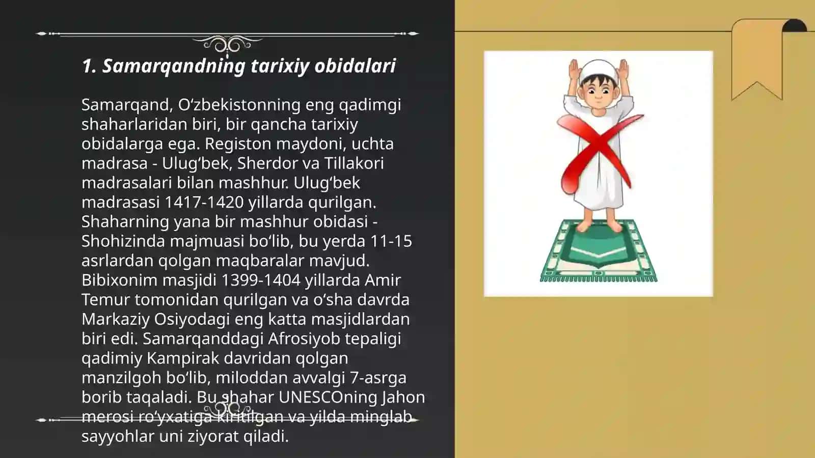 Samarqand-Buxoro turistik resurslari 3