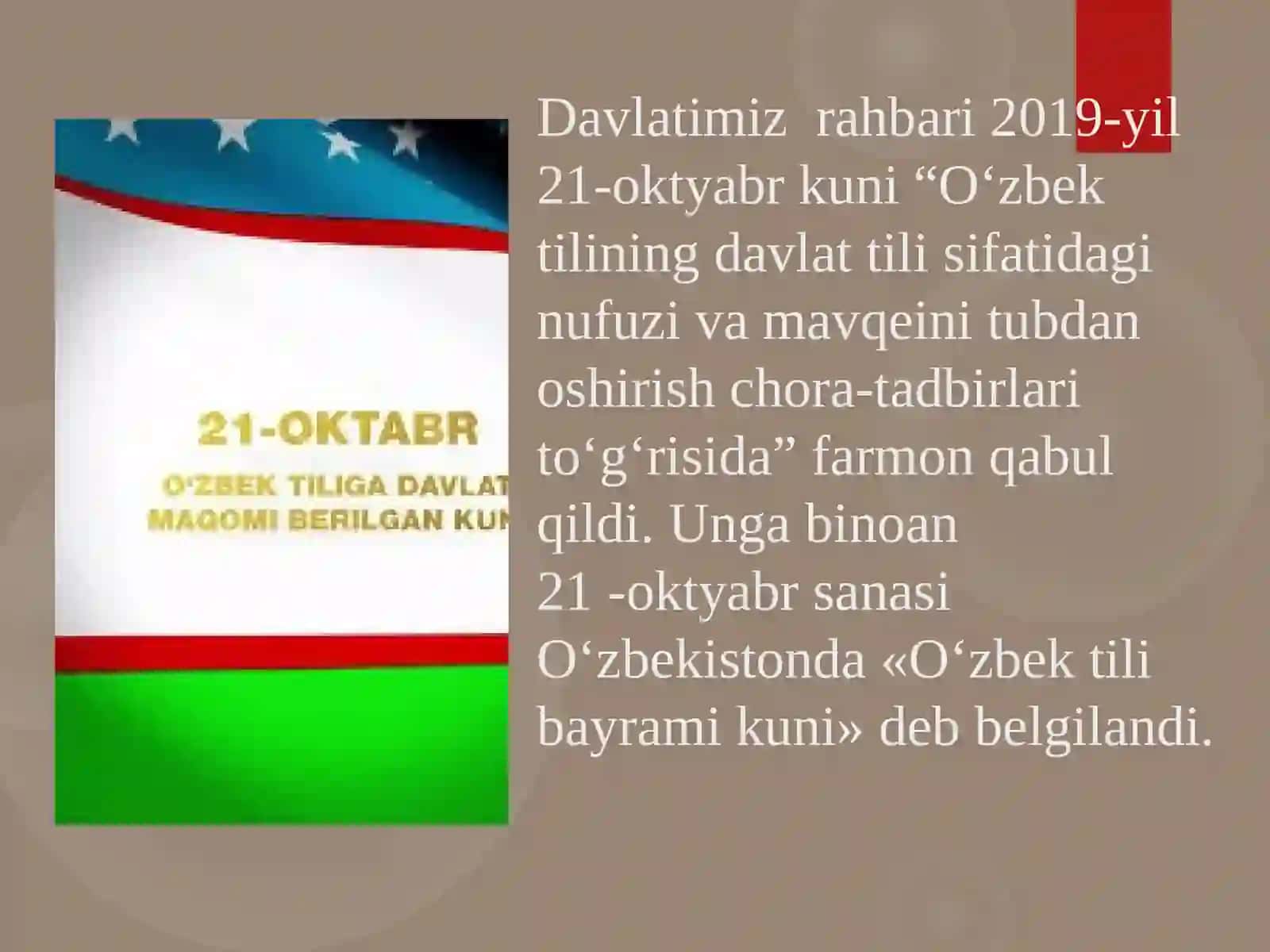 Oʻzbek tili – milliy oʻzligimiz va mustaqil davlatchilik timsoli 3