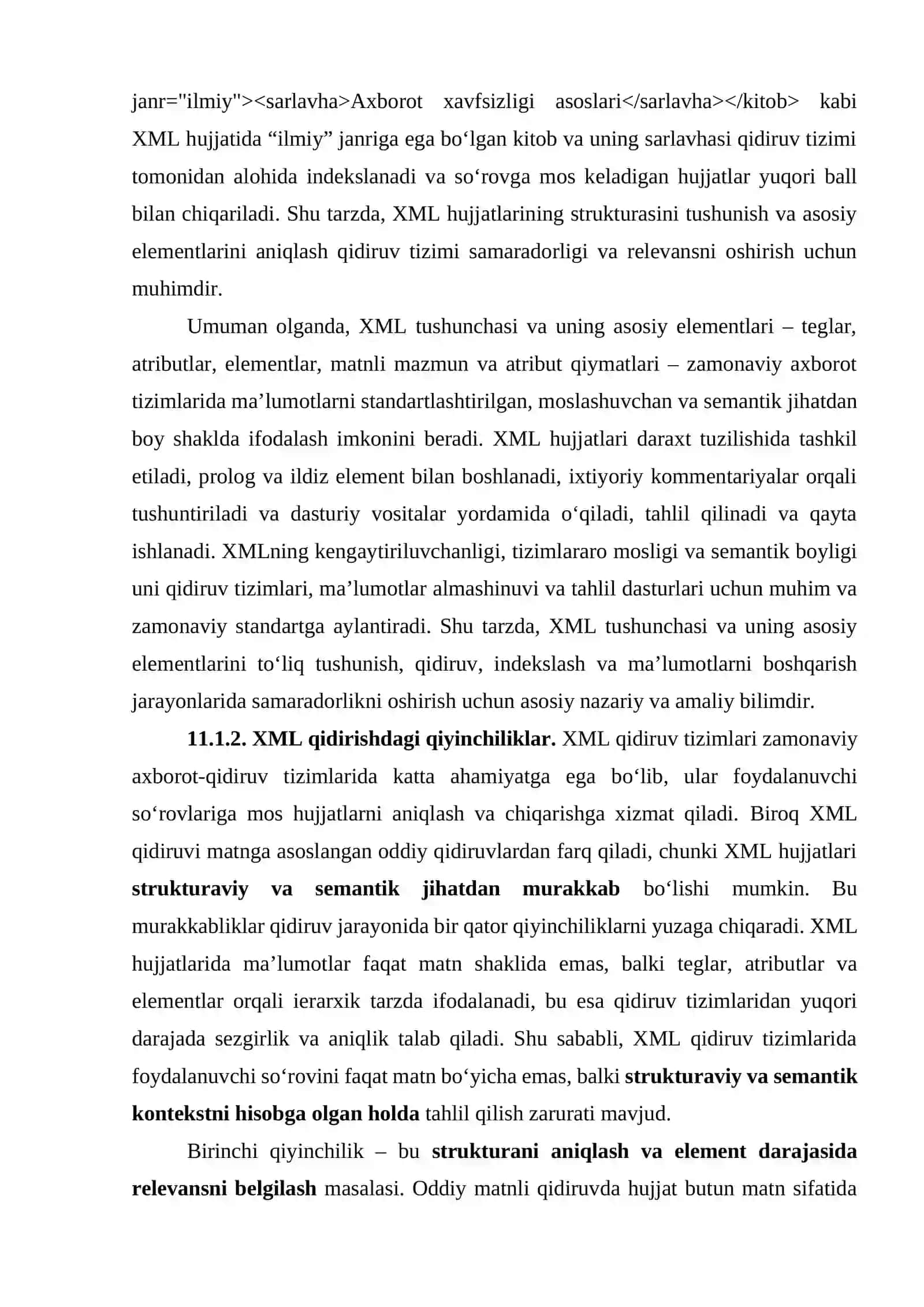 XML qidiruv asosolari 3