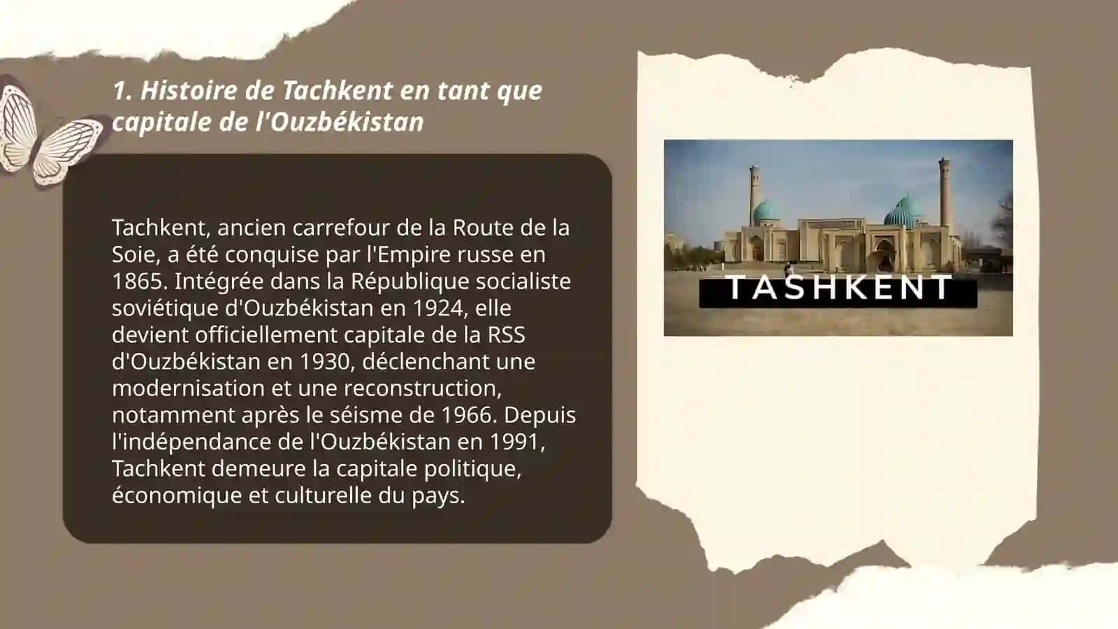 Histoire de Tachkent en tant que capitale de l'Ouzbékistan 3