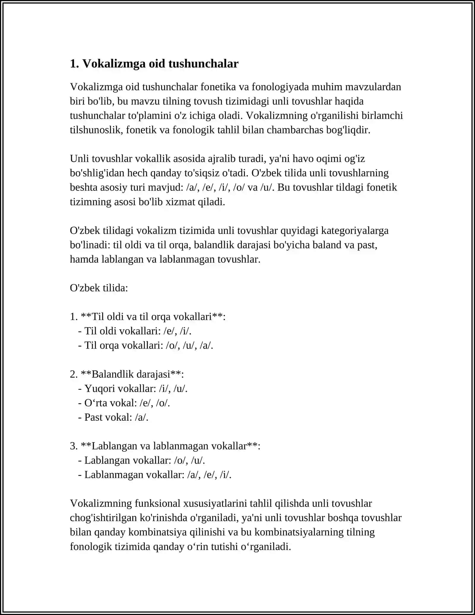 ONA TILINING VOKALIZMI VA KONSOANTIZMI 3
