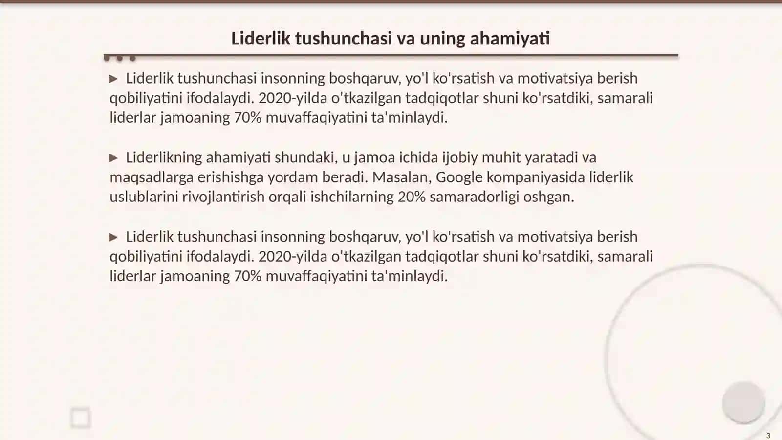 Shaxs va uning liderlik qobiliyati 3