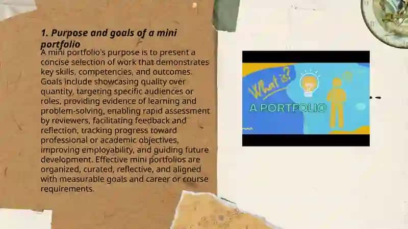 Mini portfolio 3