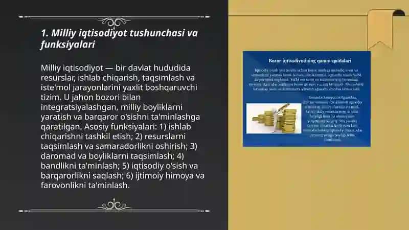 Milliy iqtisodiyot va uning makroiqtisodiy ko‘rsatkichlari 3