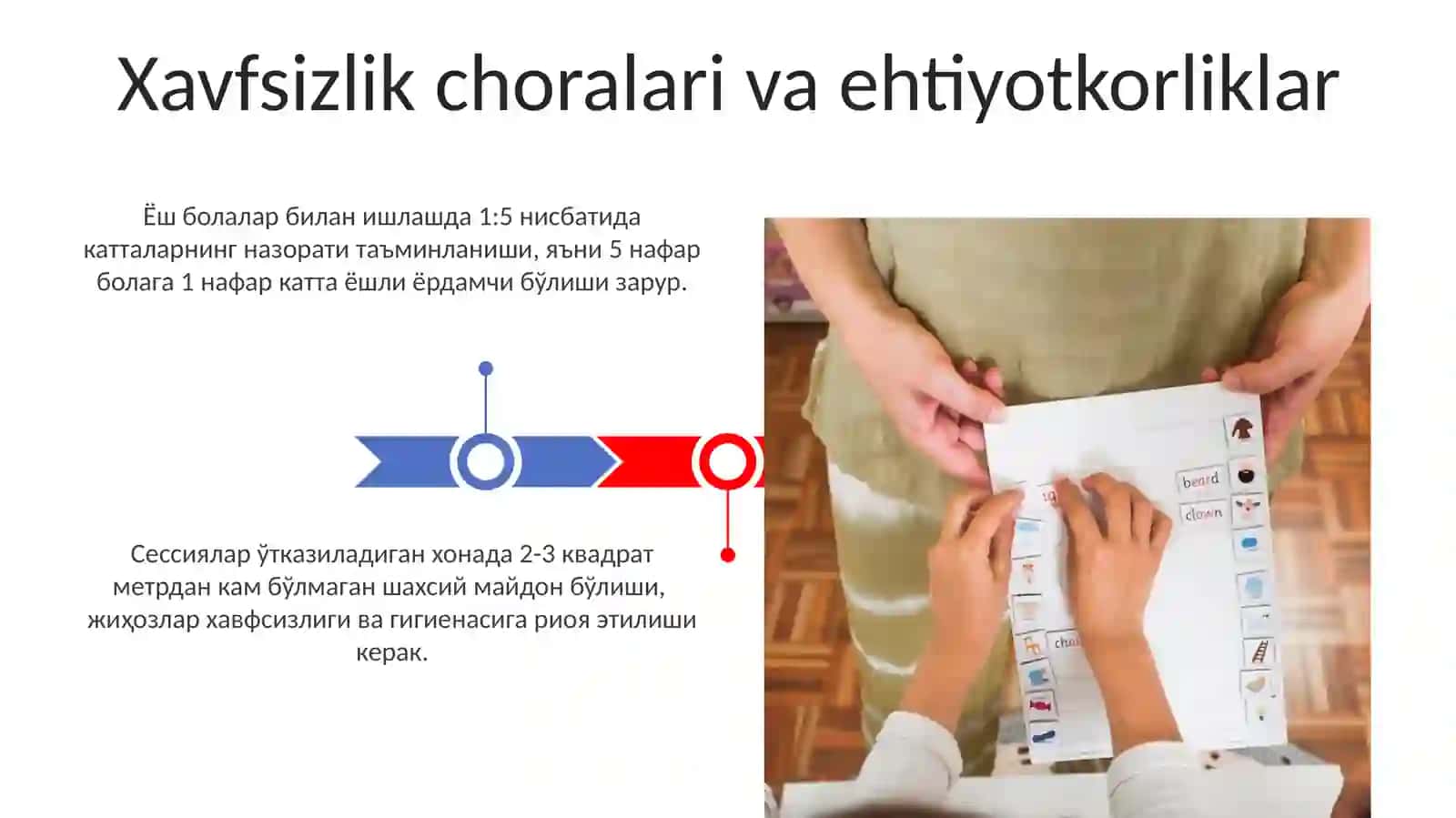 Logopedik mashgʻulotlarni tashkil etishga qoʻyiladigan talablar 3
