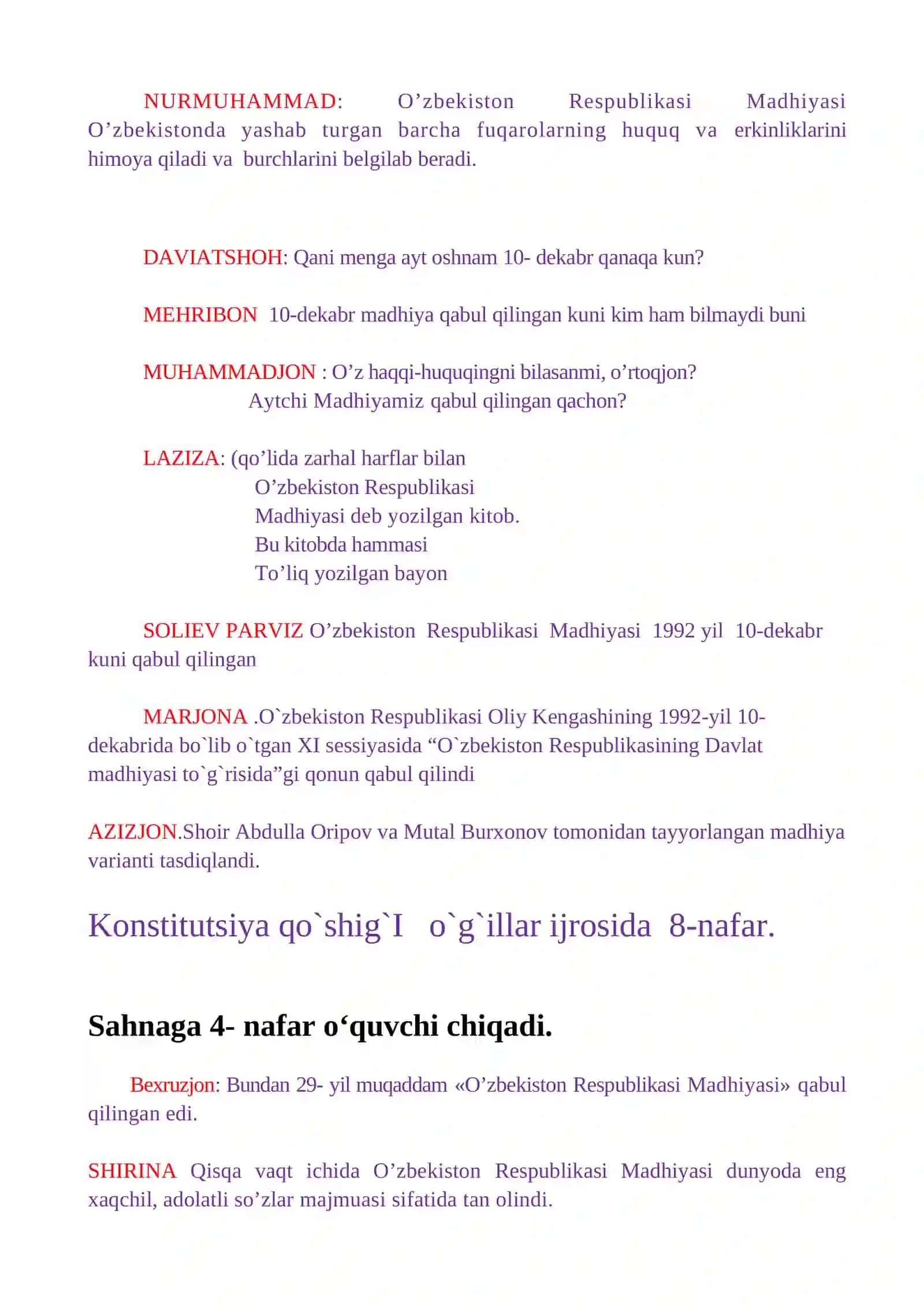 Yangrayver mening madhiyam 3