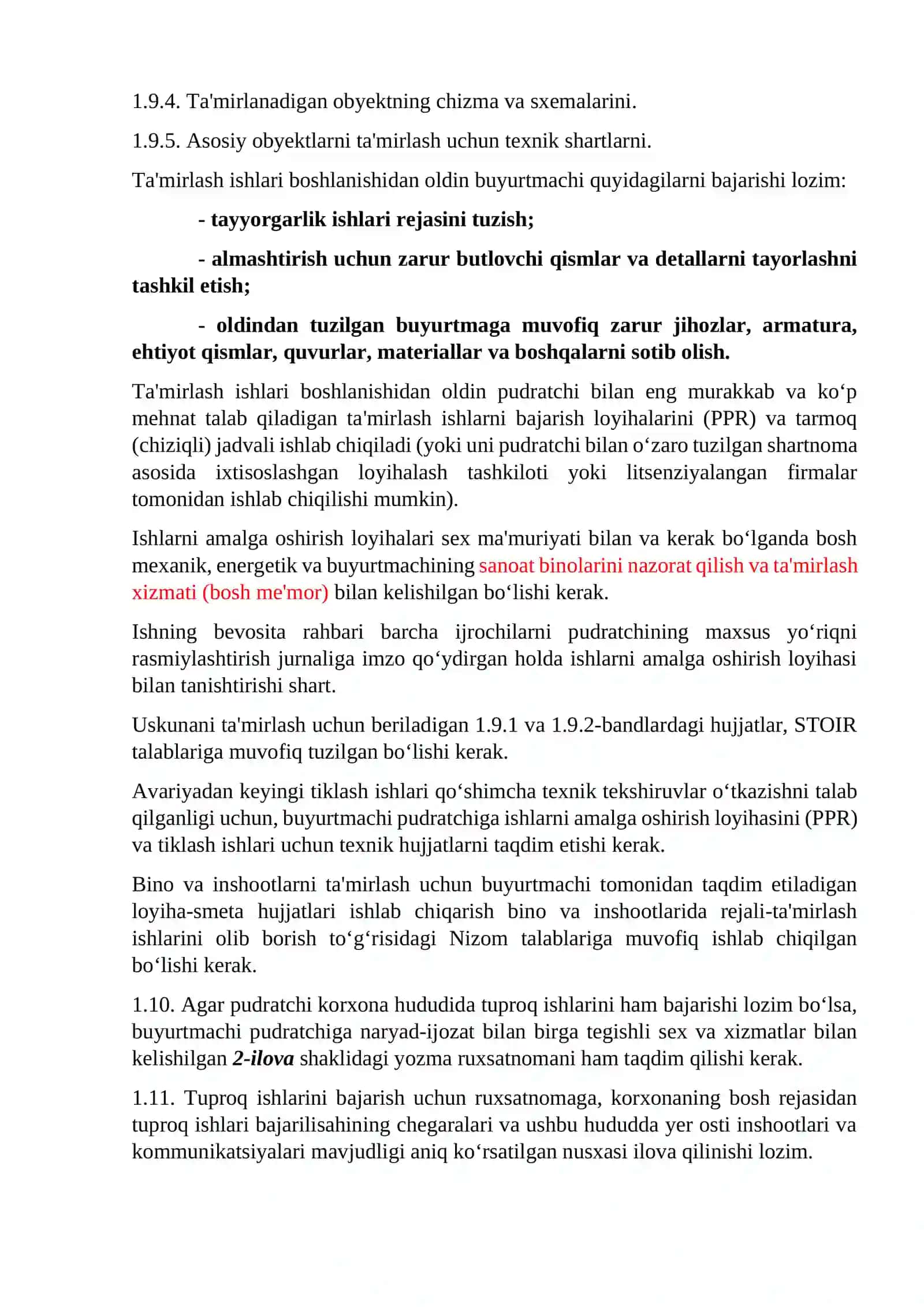 Fabrikalarda mexanik ishlovchi uskunalarda xavfsizlik qoidalari 3