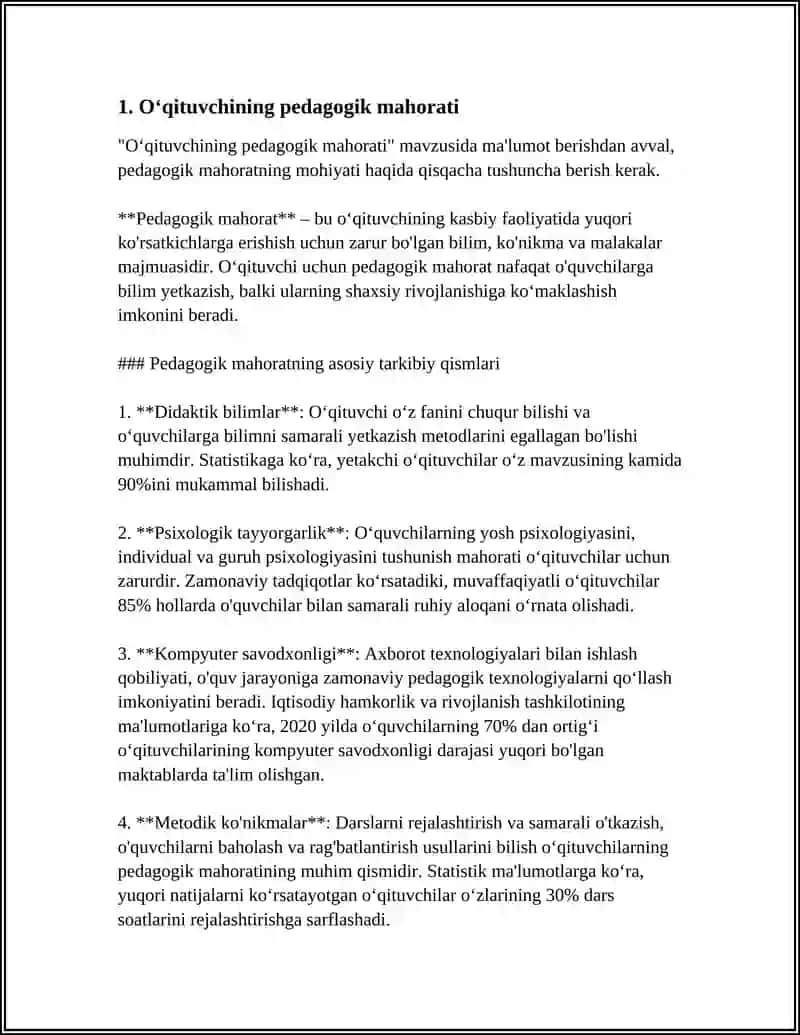 Pedagogik mahorat 3