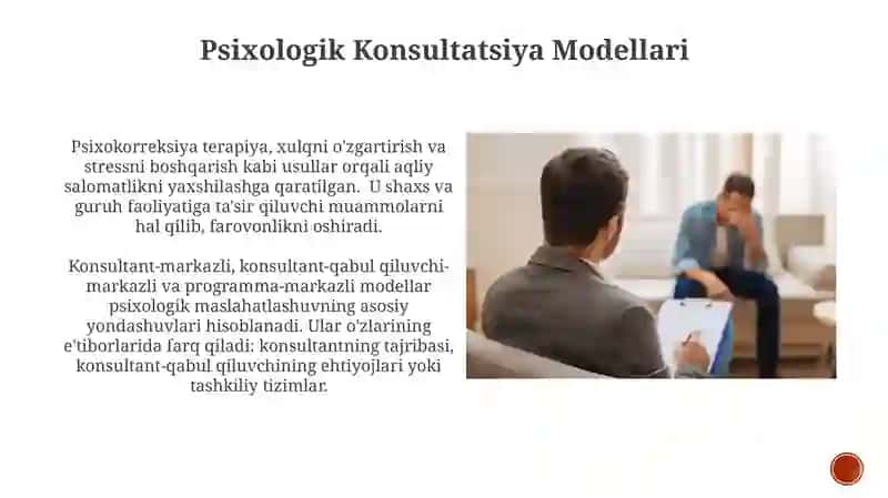 Psixologik Konsultatsiya Modellari 3