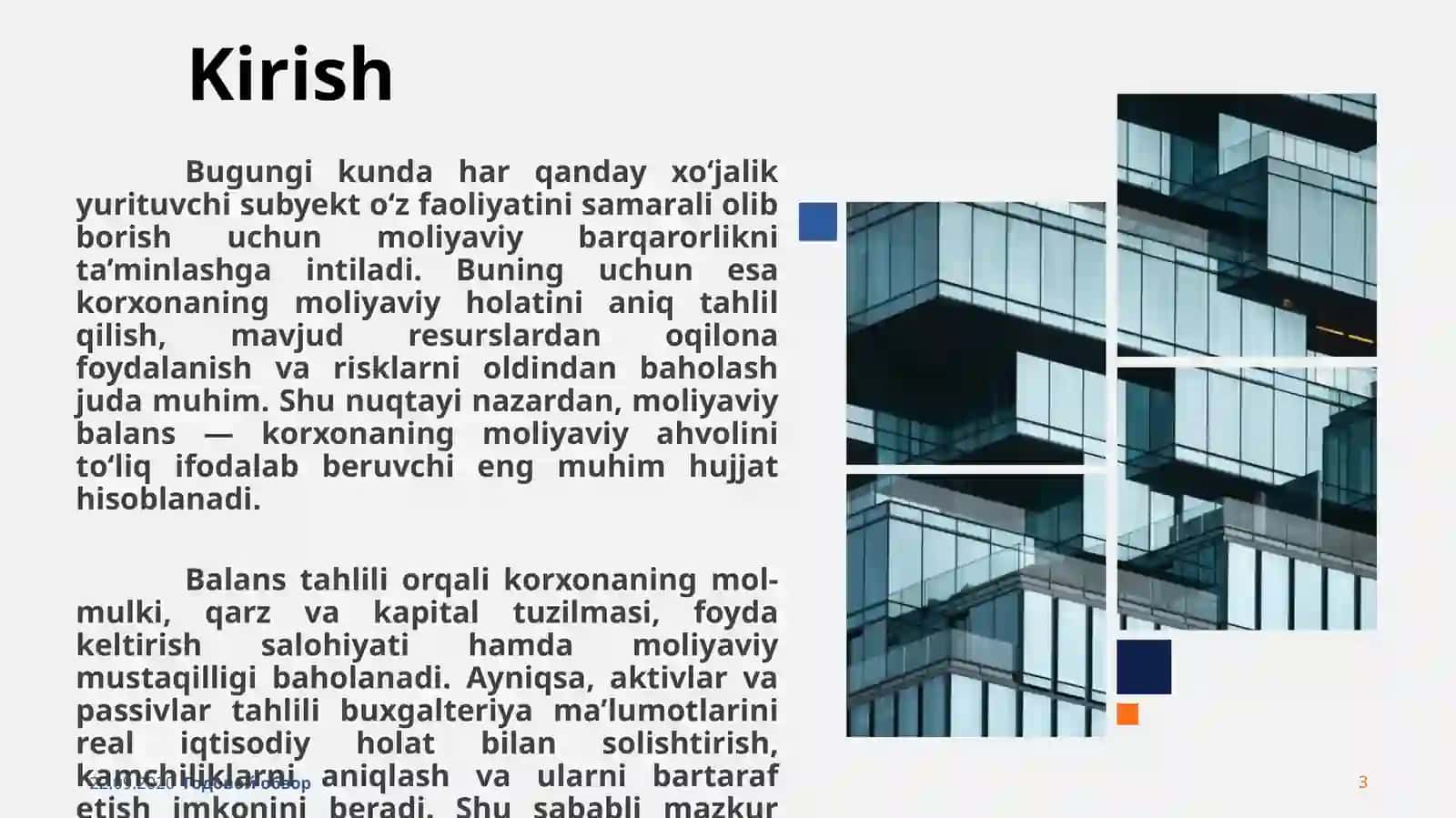 MOLIYAVIY BALANSDA AKTIV VA PASSIVLARNI TAHLIL QILISH 3