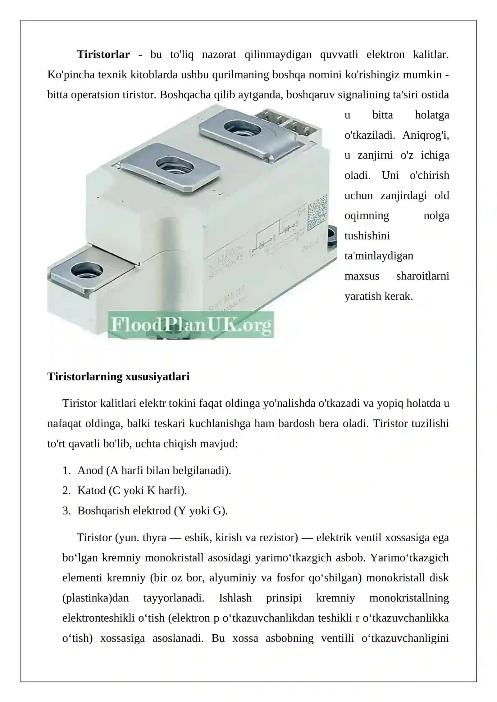 Tristorlar 3