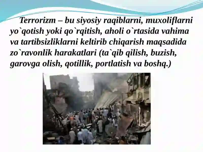 TERRORIZM VAA HOLIMUHOFASI 3