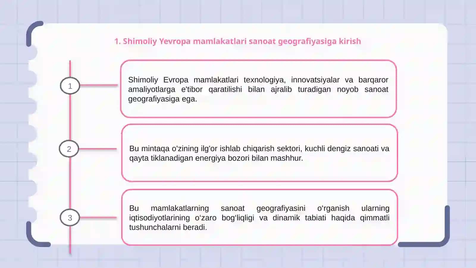 Shimoliy Yevropa mamlakatlari sanoati geografiyasi 3
