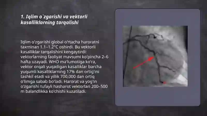 Iqlim o`zgarishlarining tibbiy oqibatlari 3