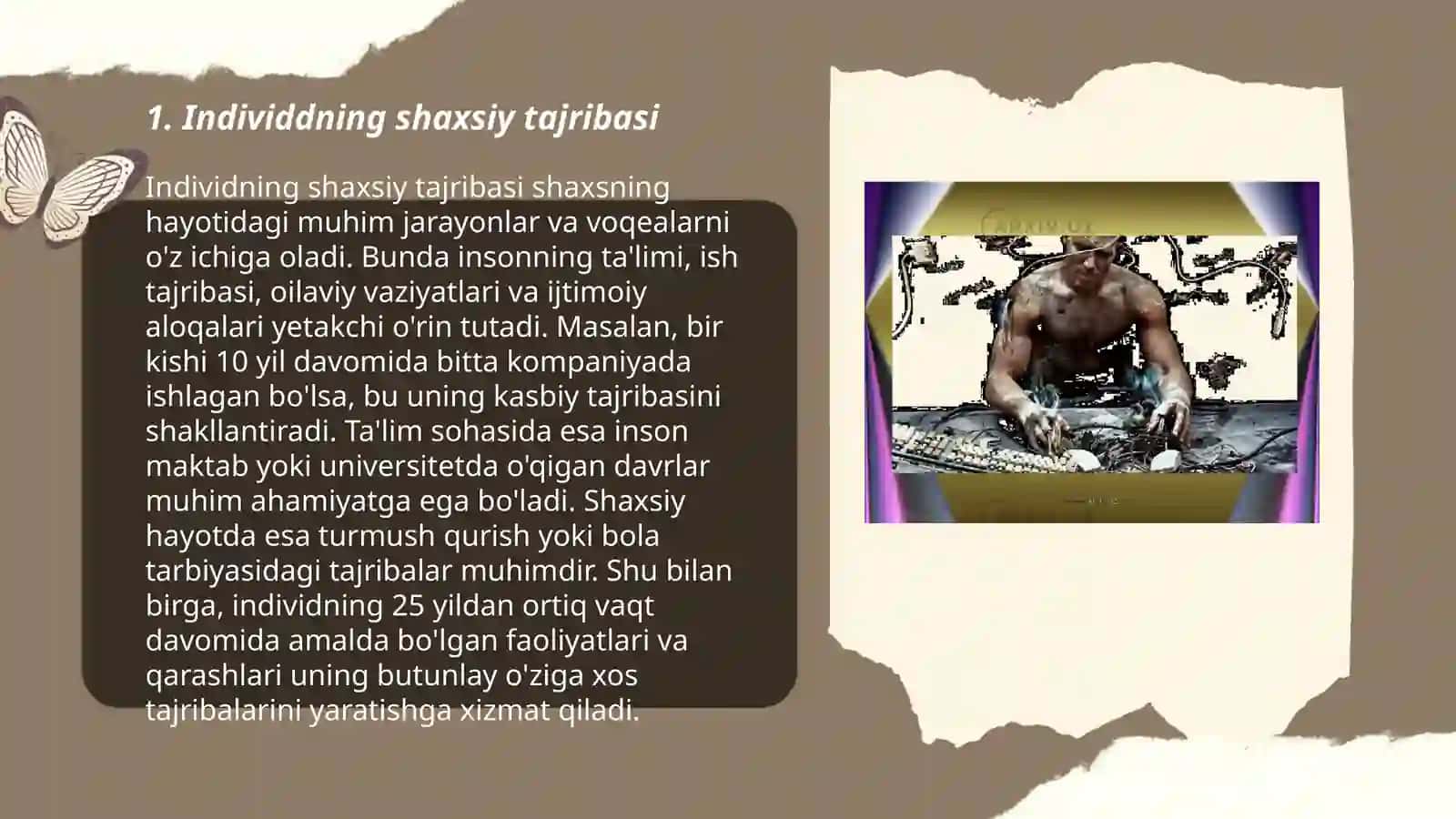 Shaxs emotsional sohasini rivojlantirishga ta`sir etuvchi omillar 3