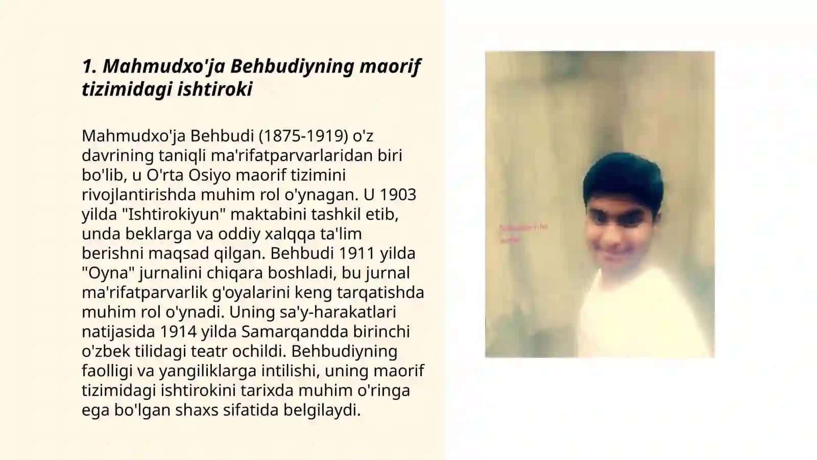 Mahmudxo'ja Behbudiyning maorif tizimidagi ishtiroki 3