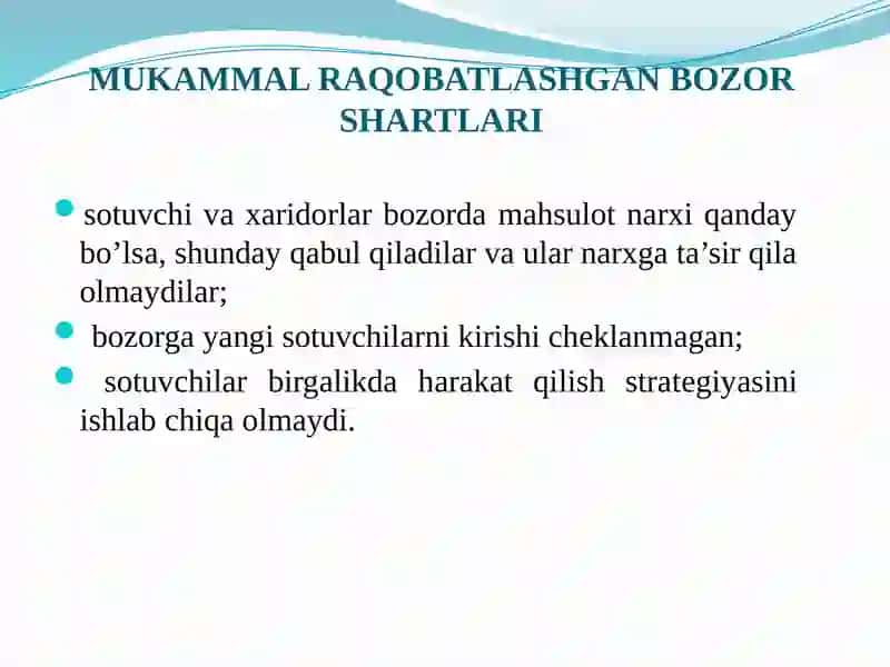 Korxona foydasi maksimallashtirish 3