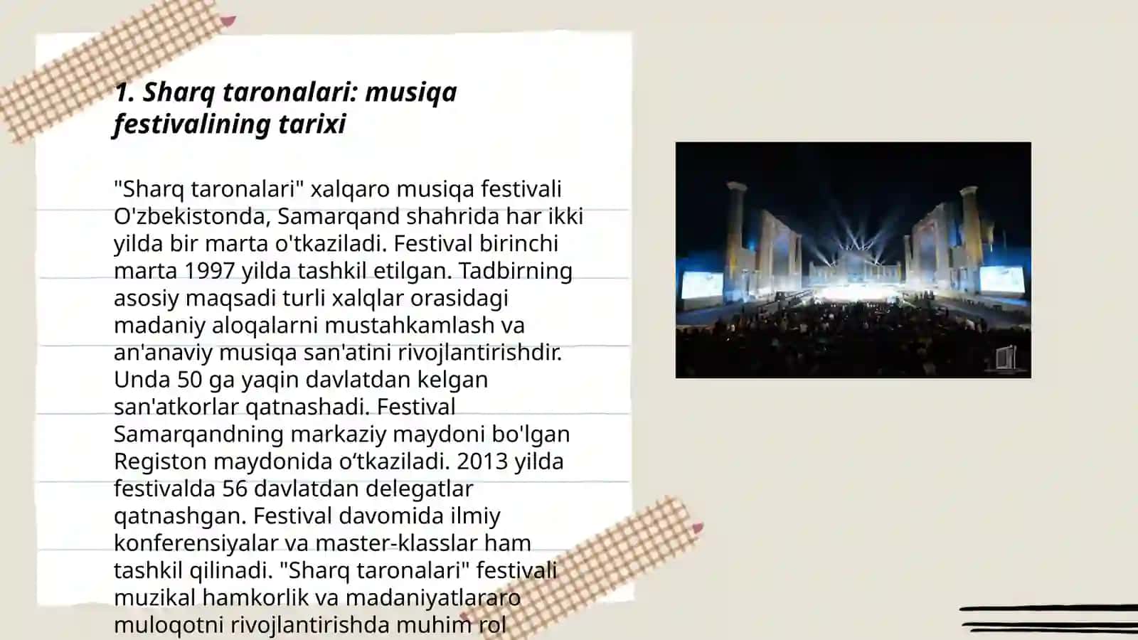 Sharq taronalari xalqaro musiqa festivali 3