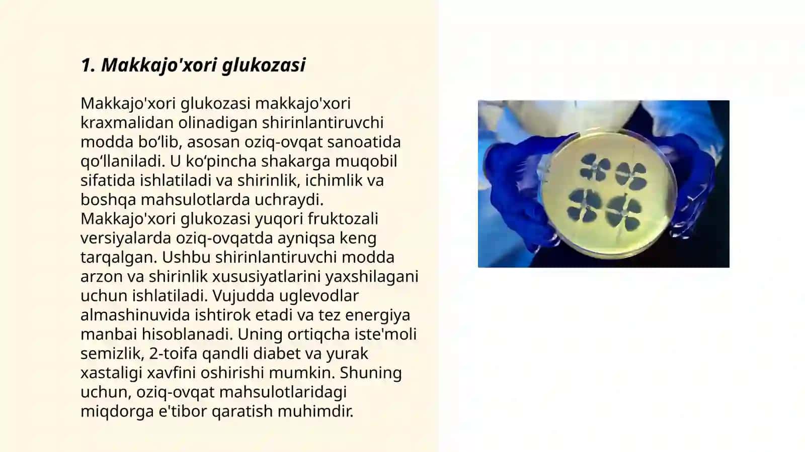 Makkajo'xori glukozasi 3