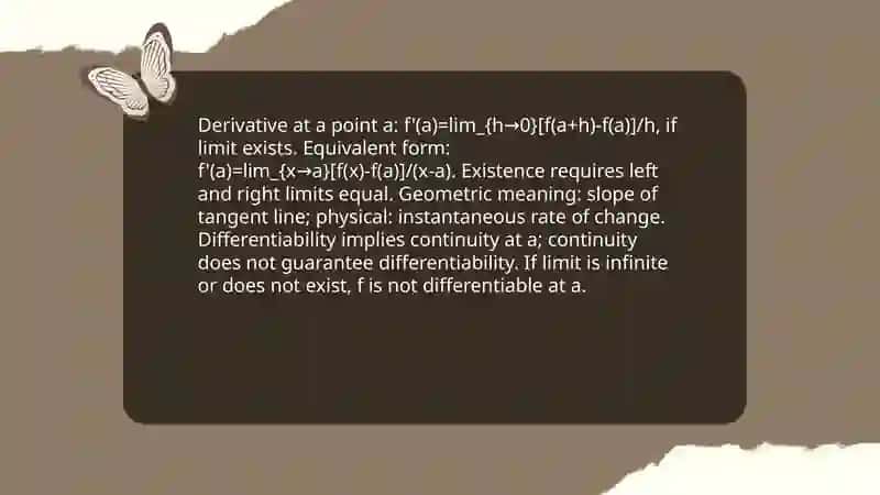 Derivatives of the function. L'Hopital's rule 3