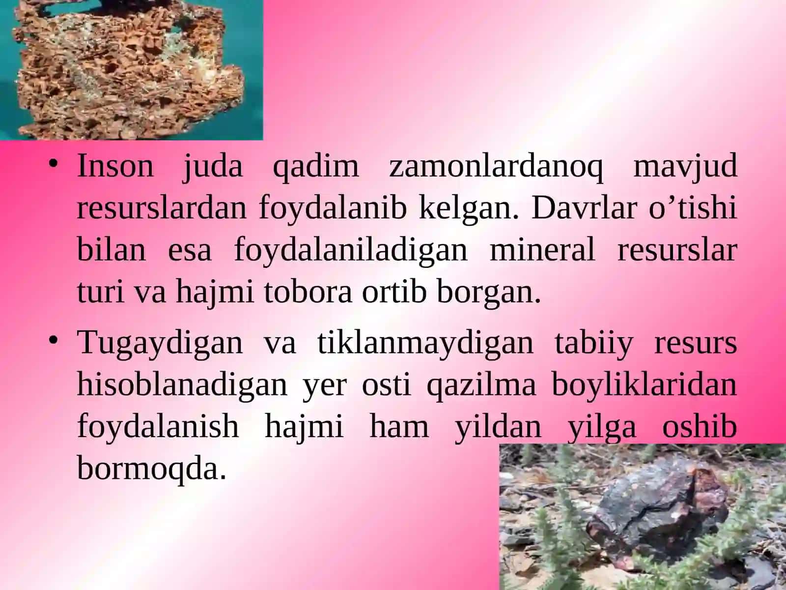 Tabiat va jamiyat o’rtasidagi munosabatlar 3