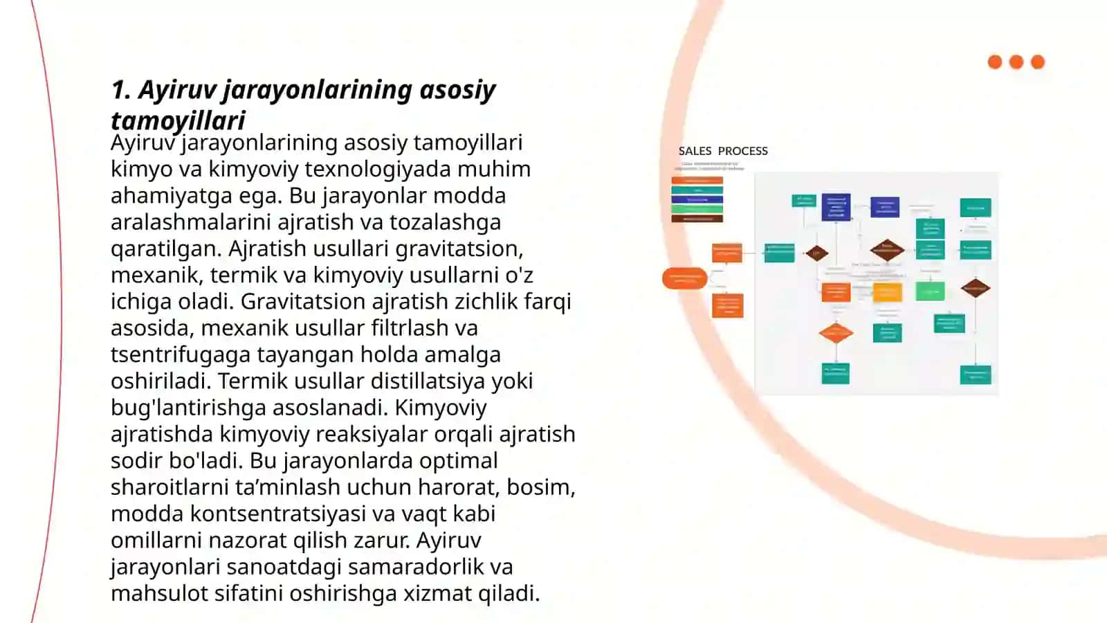 Ayiruv jarayonlari ahamiyati 3