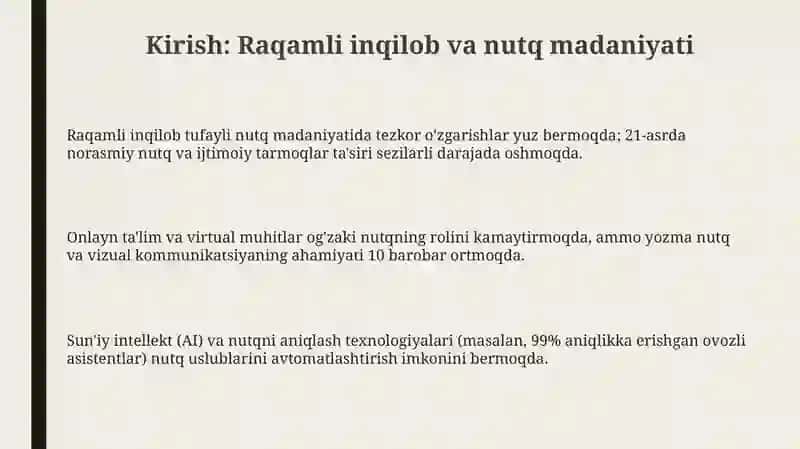 Raqamli inqilob va nutq madaniyati 3