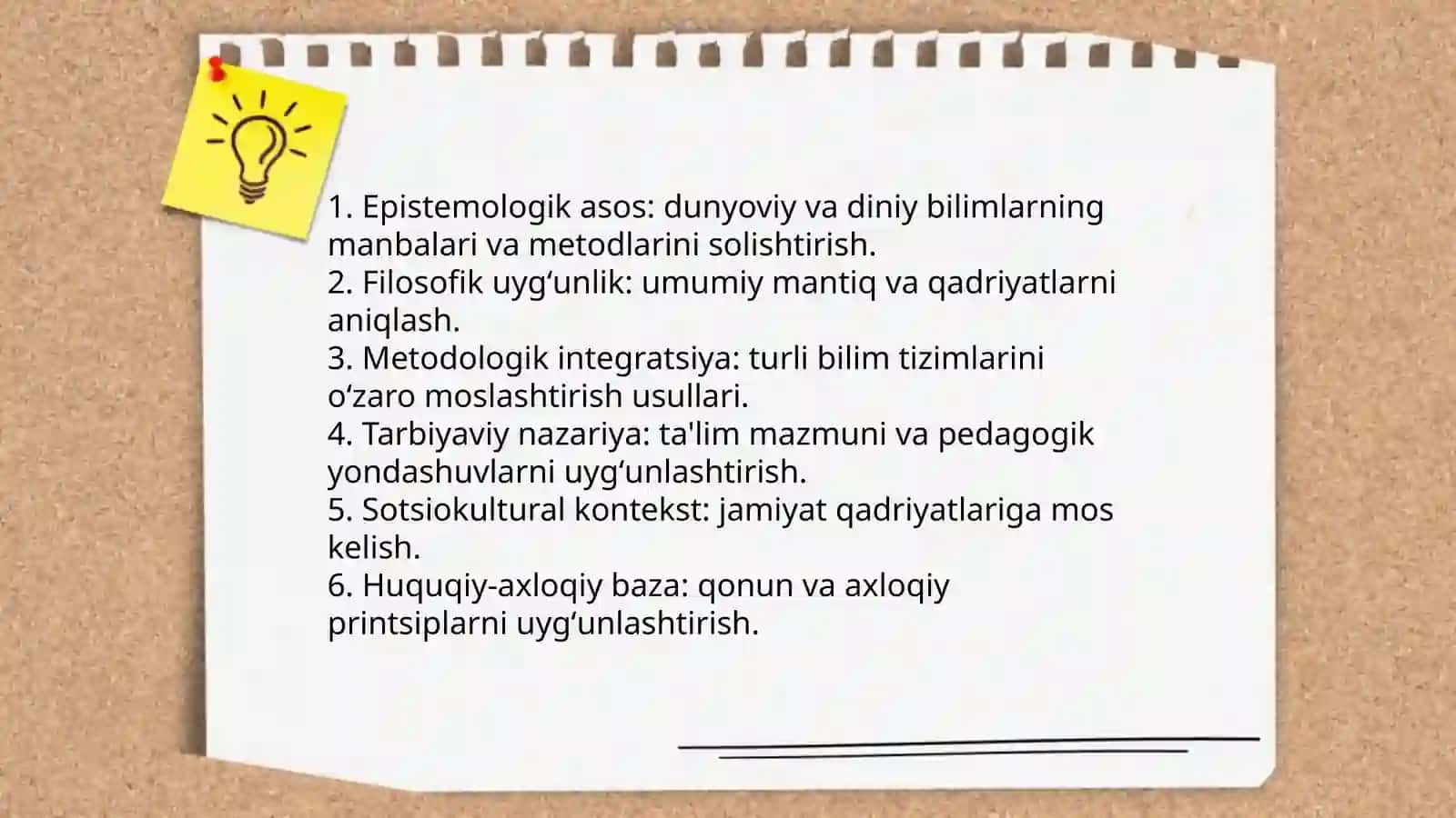 Dunyoviy va diniy bilimlarni mutonosiblikni taminlashning ahamiyati 3