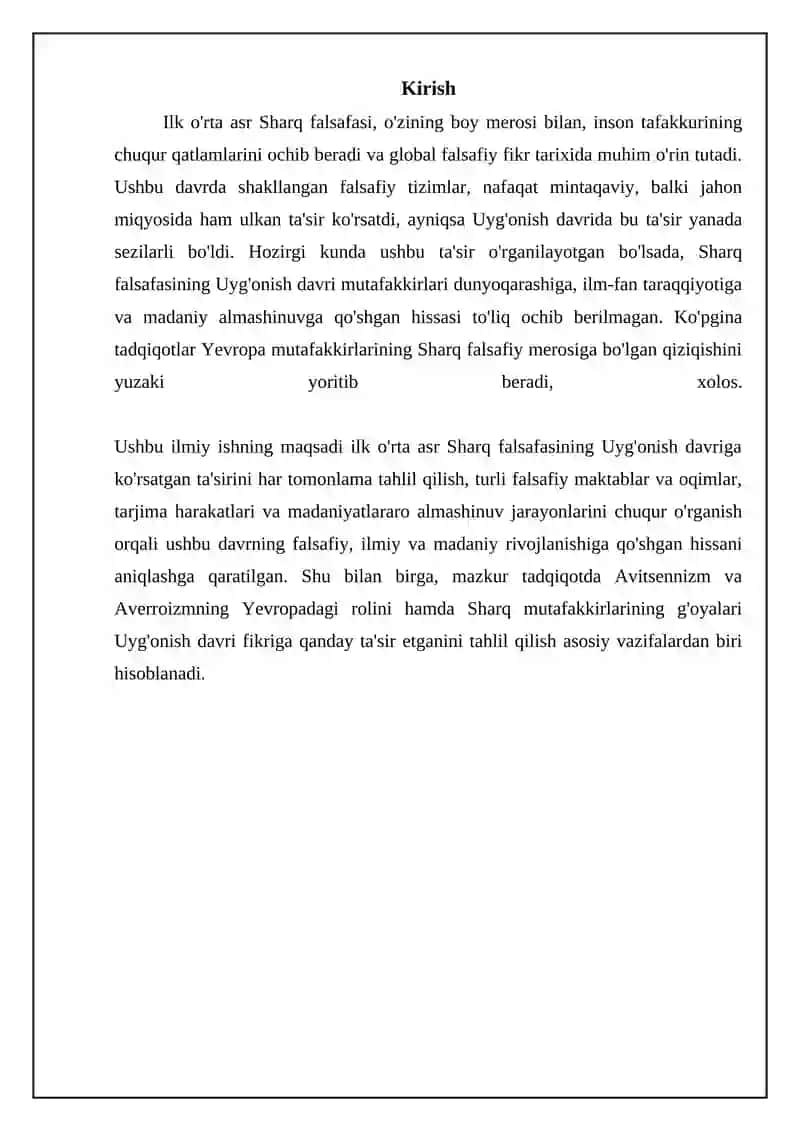 Ilk o'rta asr Sharq falsafasi: asosiy oqimlar va ta'sirlar 3