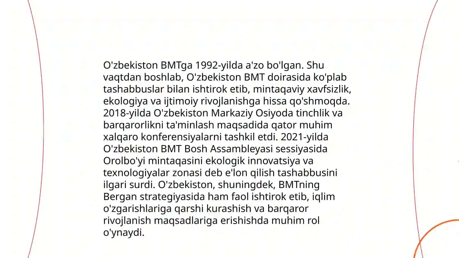 O'zbekiston va jahon hamjamiyati Oʻzbekistonning xalqaro mintaqaviy tashkilotlar bilan hamkorlik aloqalari 3