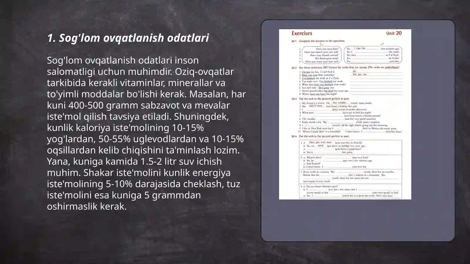 O'quvchilarga sog'lom turmush tarzini targ'ib qilish masalalari 3