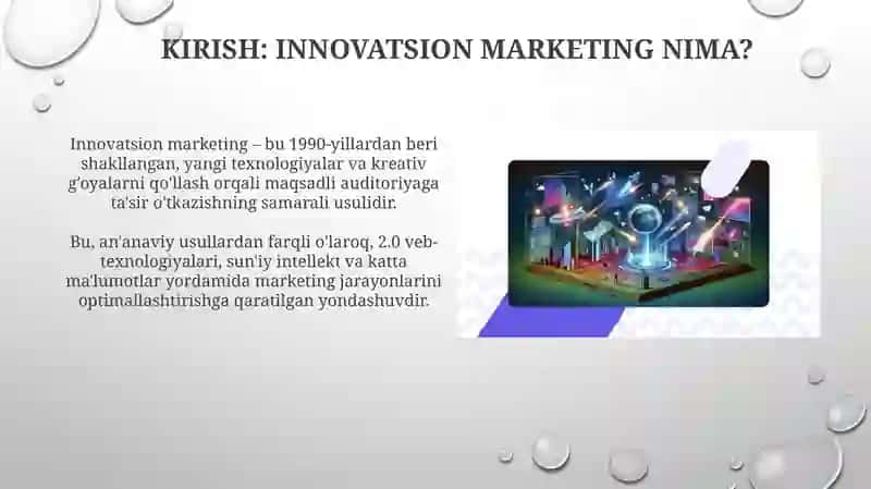 Innovatsion marketing strategiyalari 3