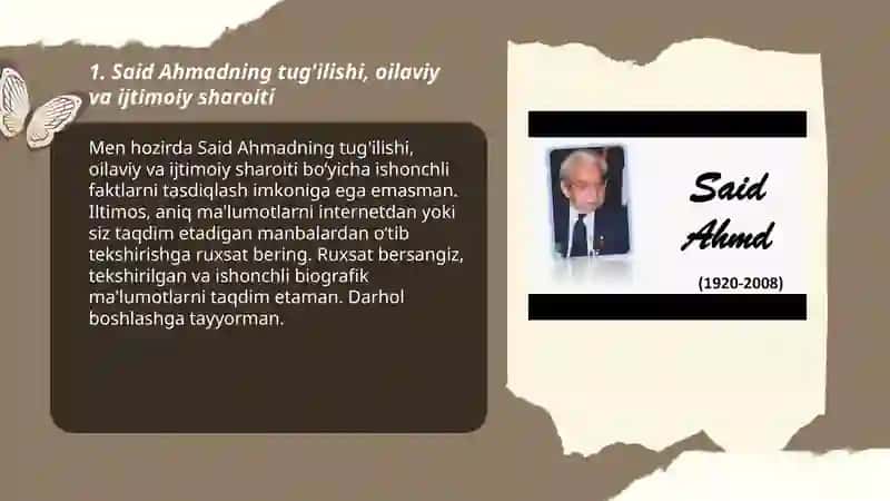 Said Ahmad hayoti va ijodiy faoliyati 3