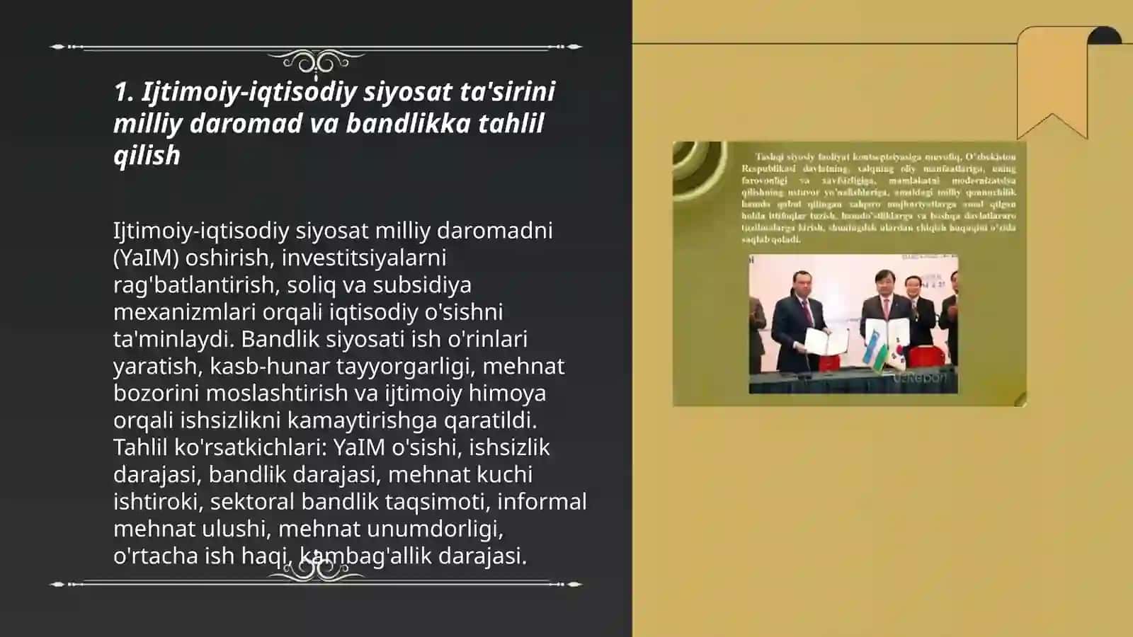 O'zbekiston Respublikasining iqtisodiy siyosati tahlili 3