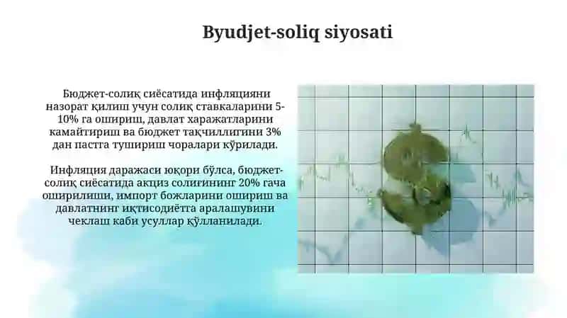 Inflaytsiyaning iqtisodiy ijtimoiy oqibatlari va ularni jilovlash usullari 3