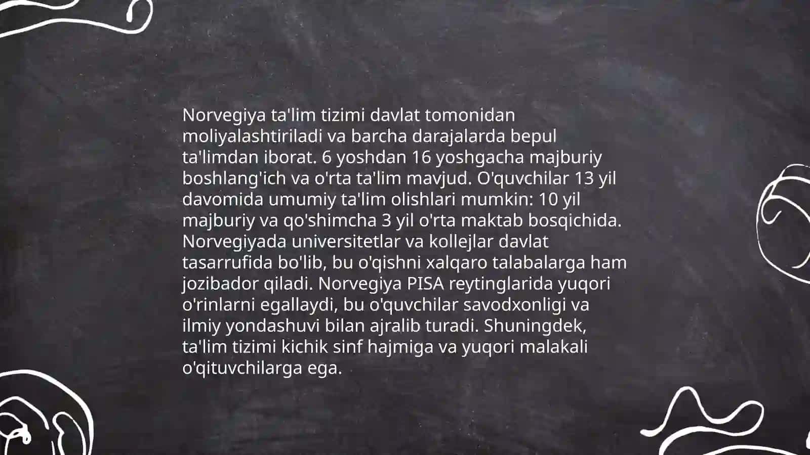 Norvegiya Shvetsiyada medyatalimning oʻziga xosligi 3