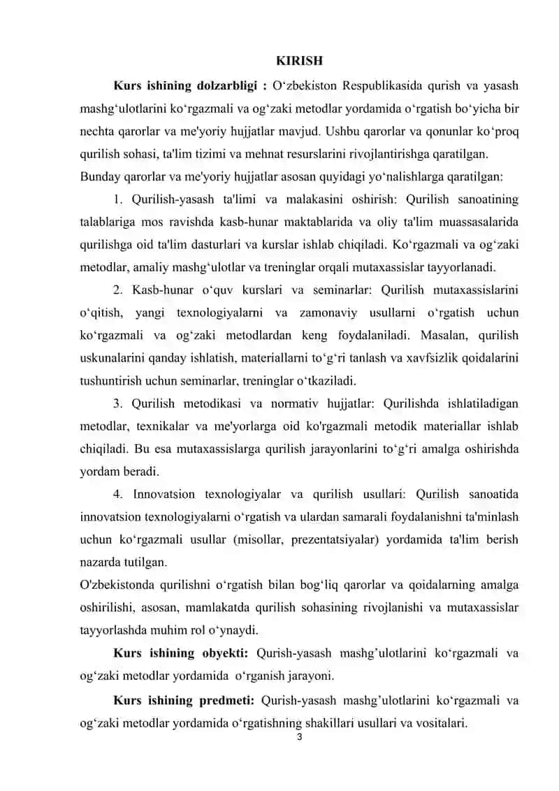 QURISH-YASASH MASHGʻULOTLARINI KOʻRGAZMALI VA OGʻZAKI METODLAR YORDAMIDA OʻRGATISHNING AHAMIYATI 3