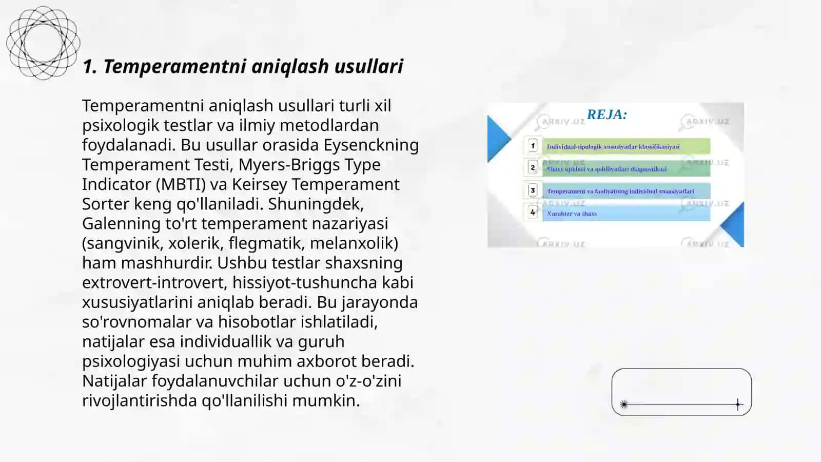 Temperament va uning nazariyalari 3