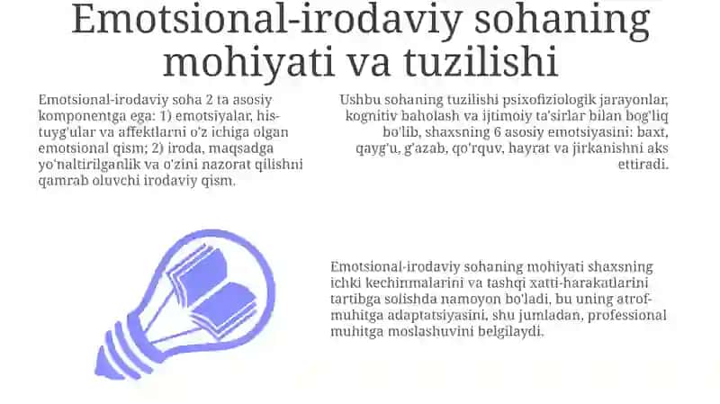 Shaxsning hissiy-irodaviy sohasi va kasbga moslashish 3