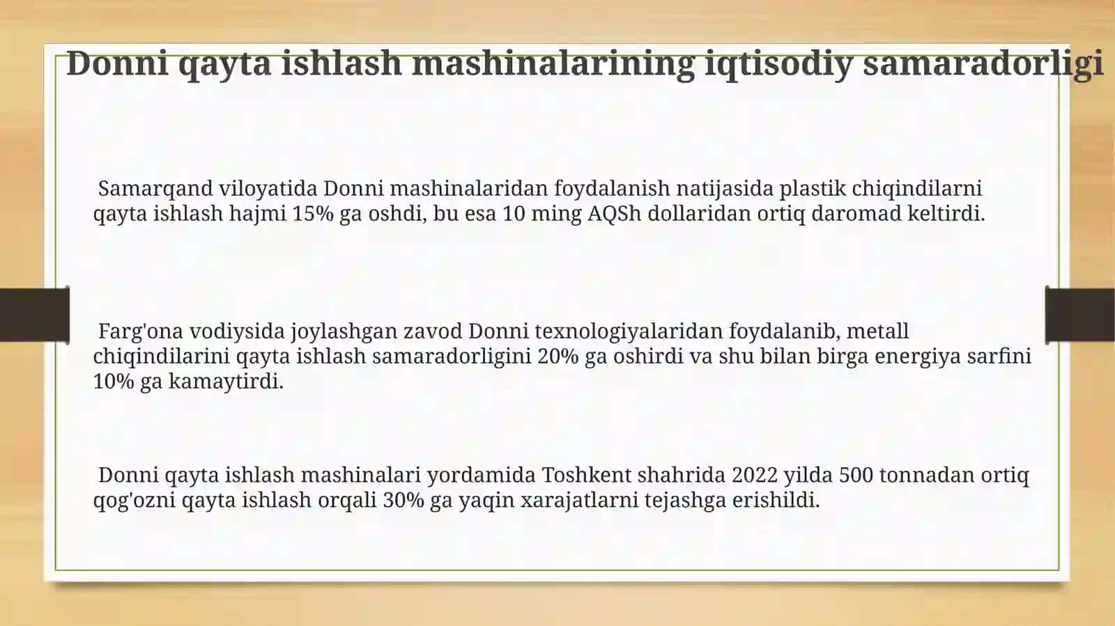 Donniqaytaishlashmashinalari 3