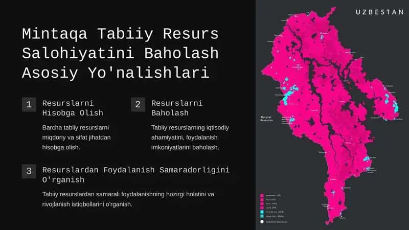 Mintaqalar tabiiy-resurs salohiyati va ularning hududiy taraqqiyotda tutgan o‘rni 3