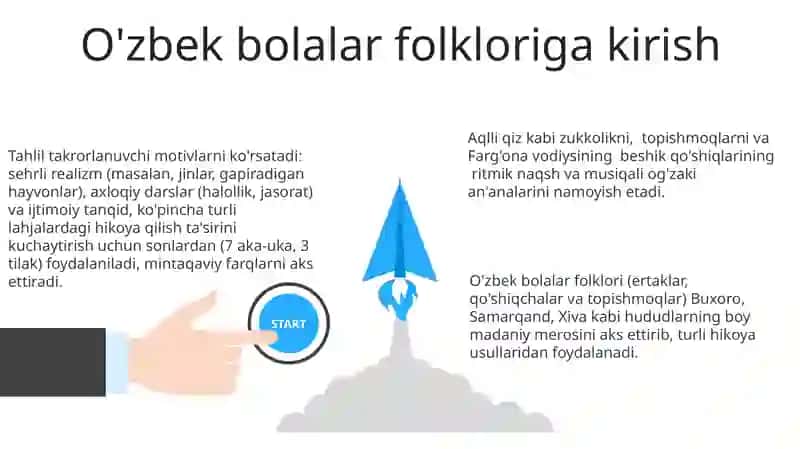 Oʻzbek bolalar folklorini tahlil qilish va misollar keltirish 3