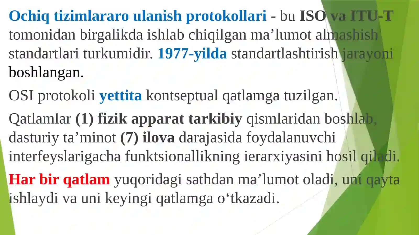 OSI va TCP/IP modellari 3