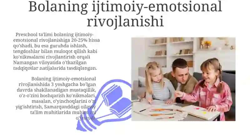 Bolani maktabga tayyorlashda oila va Mttning oʻrni 3