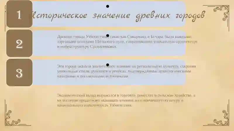 Древние города Узбекистана 3