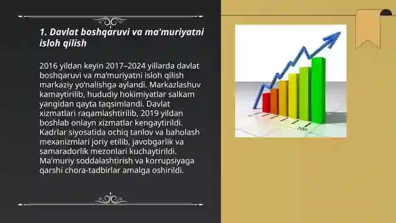 Davlat boshqaruvi va ma'muriyatni isloh qilish 3