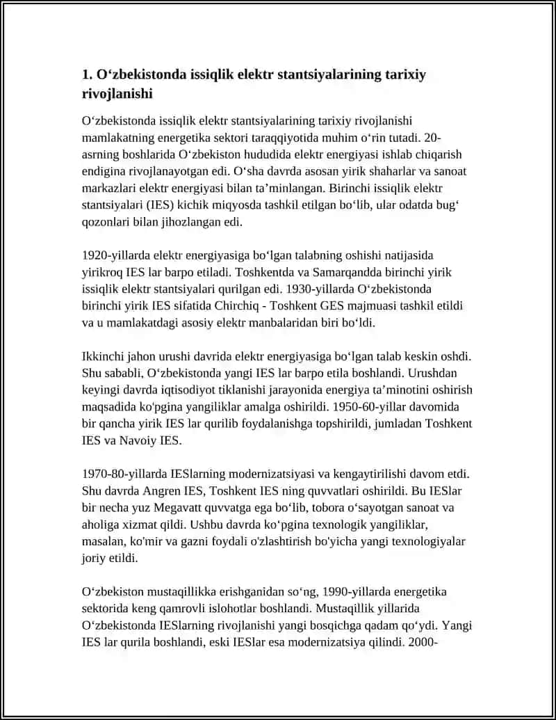 Oʻzbekistonda issiqlik elektr stantsiyalari 3