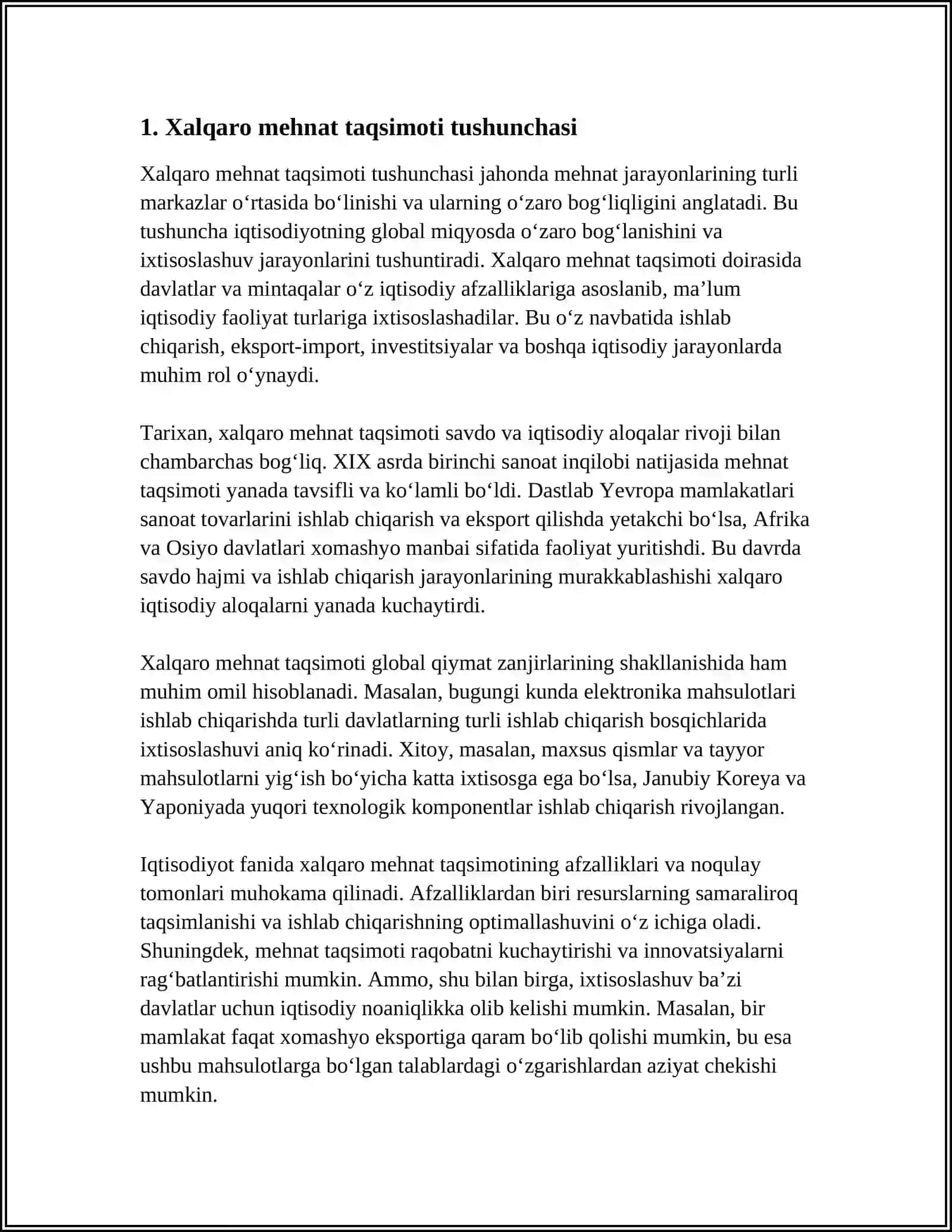 XALQARO MEHNAT TAQSIMOTI KO‘RSATKICHLARI 3